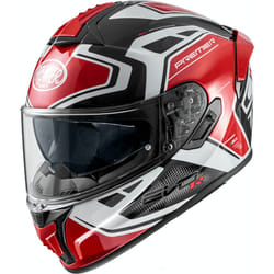 Premier Evoluzione RR 2 Casco, nero-bianco-rosso, dimensione L per uomo