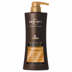 Biopoint Reparazione e Bellezza 400ml, 400 ml, Shampoo, Professionale, Donna, Capelli fragili, Capelli rovinati, Nutrizione, ...