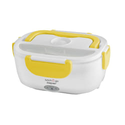 Beper 90.920G Contenitore per il pranzo 1 L ABS, Plastica, Acciaio Bianco, Giallo 1 pz