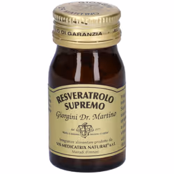 Dr Giorgini Resveratrolo Supremo Integratore Antiossidante 60 Pastiglie
