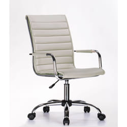 Bizzotto - Poltrona con braccioli perth tortora 5710210 per arredo ufficio