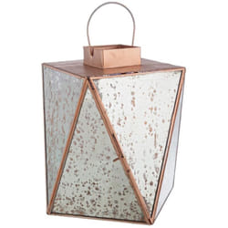 Bizzotto - Lanterna Gil Copper in ferro e vetro da esterno