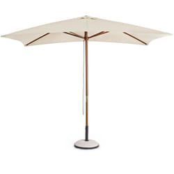 Ombrellone syros 3x4mt beige naturale 795425