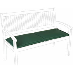Cuscino panca 2 posti verde scuro