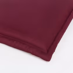 Cuscino lettino esterno in tessuto bordeaux Poly