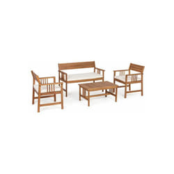 Bizzotto - Salotto per Esterno Noemi con Cuscini 4PZ - 805979