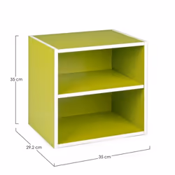 Cubo C-Mensola Composite Verde