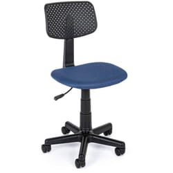 Bizzotto - Poltrona 'Artemis' da ufficio ergonomica con braccioli, altezza regolabile -Nero