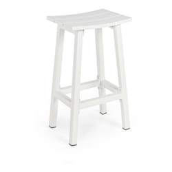 Sgabello bar skipper H.71 bianco Bizzotto