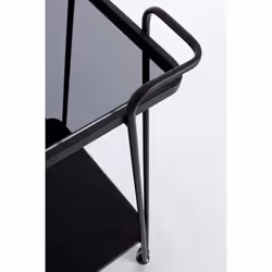 Carrello Zaira in metallo nero - Vista aggiuntiva 4