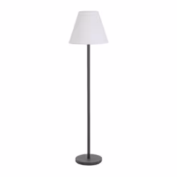 bizzotto piantana solar led speaker 170h 827441 acciaio verniciato a base poliestere.lampada led, 7 colori,autoparlante bluet ...