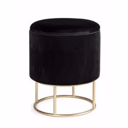 STRUTTURA IN MDF E COMPENSATO. GAMBE IN ACCIAIO VERNICIATO COLOR ORO. RIVESTIMENTO IN POLIESTERE EFFETTO VELLUTO. DENSITA' IM ...