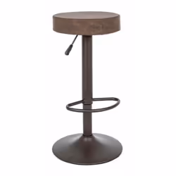 STRUTTURA GRIGIO OPACO IN ACCIAIO VERNICIATO A POLVERE (POLIESTERE). BASE Ø 38CM. IMBOTTITURA IN SCHIUMA POLIURETANICA NUOVA ...