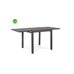 Tavolo allungabile Pelagius Bizzotto 83/166cm antracite