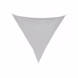 Bizzotto vela ombreggiante tri. grigio 3.6x3.6 in poliestere con anelli in acciaio zincato Ombreggiatura elegante e resistent ...