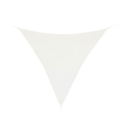 Vela Ombreggiante Triangolare poliestere con anelli in acciaio zincato. -360a - 360b / Tortora