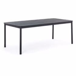 Tavolo in alluninio bizzotto rodrigo 202x100cm antracite wg21 Tavolo in alluminio bizzotto rodrigo: eleganza e resistenza per ...