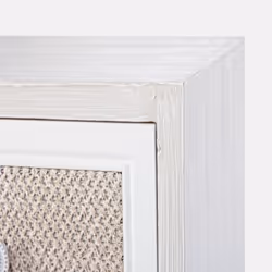 Cassettiera da soggiorno in MDF tre cassetti Bianca MONTIEL 60x33x h54,5 cm