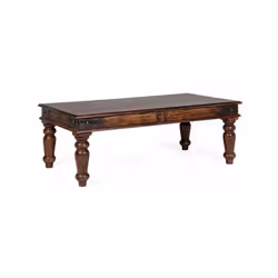 LEGNO DI ACACIA MASSICCIO. FINITURA A BASE DI NITROCELLULOSA. GAMBE DA ASSEMBLARE.
