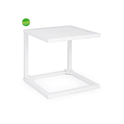 Tavolino Bizzotto hilde bianco 40 x 40 x 40 cm