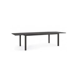 Tavolo da Giardino Rettangolare Allungabile Bizzotto Hilde 200-300X100X75CM in Alluminio Colore Antracite - 0662920