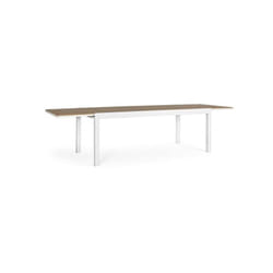 Tavolo da Giardino Rettangolare Allungabile Bizzotto Elias 200-300X95CM Bianco SJ60 - 662970