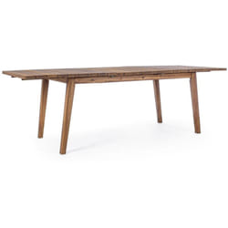 Tavolo allungabile 'Varsavia' in legno di Acacia da giardino 180/240 x 90 cm