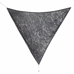 Vela ombreggiante bizzotto moon grigio scuro 3,6x3,6m Protezione elegante e funzionale per i tuoi spazi all aperto Caratteris ...