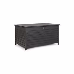 bizzotto baule atlantic s antracite con ruote esterno giardino arredo cuscini il baule atlantic di bizzotto è un elegante e f ...