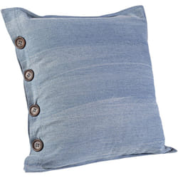 Cuscino denim decorativo da interno 45 x 45 cm