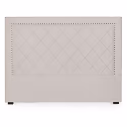 La testiera per letto "Ahura" con struttura in compensato da 160 x 8 x 120 cm è un elemento d'arredo elegante e funzionale pe ...