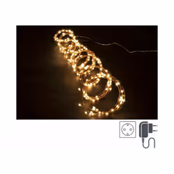 GRUPPO DI 18 RAMI MICROLED AD ALTA LUMINOSITA'. 20 MICROLED PER RAMO. 360LED TOTALI. LUCE CLASSIC. FILO COPPER. LUNGHEZZA CAV ...