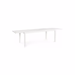Tavolo da Giardino Rettangolare Allungabile Bizzotto Hilde 200-300X100X75CM in Alluminio Colore Bianco - 0663403 Hilde è un t ...