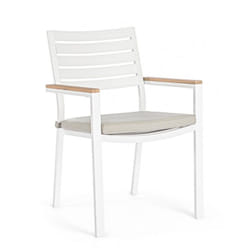 Bizzotto - Sedia C-Br c-c Belmar Bianco Yk11 -