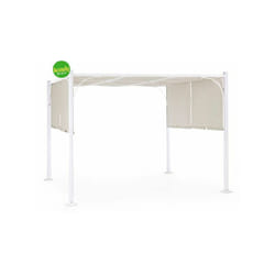 Bizzotto - Gazebo Slide 3 x 3 m bianco/tortora