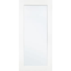 Bizzotto - Specchio da parete con cornice in legno 'Tiziano' -Bianco / 72 x 92 cm