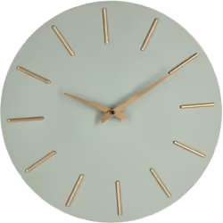 L'orologio da parete "Timeline" è un elegante complemento d'arredo realizzato in acciaio, pensato per aggiungere stile e funz ...