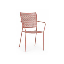Sedia da Giardino con Braccioli Bizzotto Lizette Bitter 1PZ - 802965