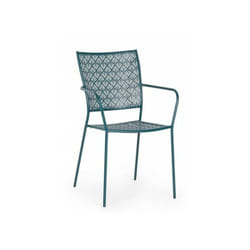 Bizzotto - Sedia da Giardino con Braccioli Lizette Ocean 1PZ - 802967