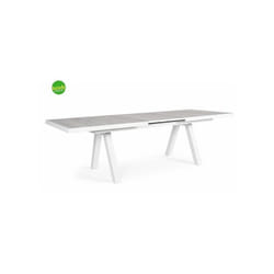Bizzotto - Tavolo allungabile Krion Bianco 205/265 x 103 x 78 cm