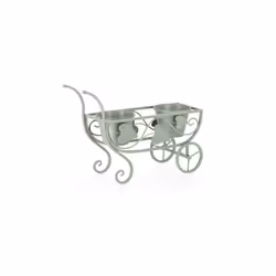 Porta fiori con 2 posti salvia - Harriet Se ami decorare i tuoi spazi all'aperto, la tua terrazza o veranda, Harriet è uno di ...