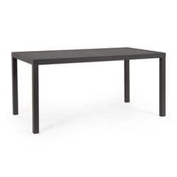Tavolo hilde 150X80X75H cm antracite da esterno Bizzotto