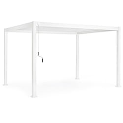 Pergola Bizzotto Ocean 3 x 4 m bianco