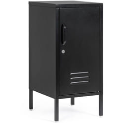Comodino 1 Anta mod. Cambridge Colore Nero cm 40x35x h. 76