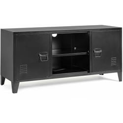 Bizzotto - Mobile porta tv 'Cambridge' per interno 120,5 x h 58,5 cm -Nero