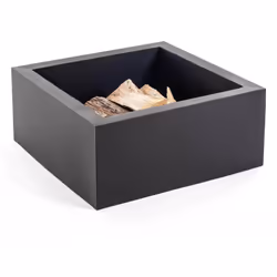 Braciere Quadrato Basso Nero 60x26h in Acciaio Resistente Il nostro braciere Nebraska quadrato basso Nero 60x26h è un'elegant ...