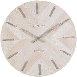 Bizzotto - Orologio da parete in mdf a batteria 'Whatever' ø 50x3,2 h cm -Grigio