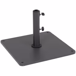 La Base per Ombrellone Piastra Quadrato 25kg è la soluzione ideale per assicurare stabilità e sicurezza al tuo ombrellone. Re ...