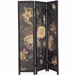 Il paravento "Sayuri", con le sue misure di 120x180H cm, rappresenta un complemento d'arredo elegante e funzionale, ideale pe ...