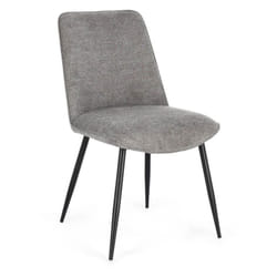Sedia cora nero/grigio scuro
